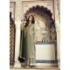 Olive Green Designer Party Wear Pure Dola Viscose Palazzo Salwar Suit