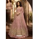 Mauve Heavy Embroidered Designer Wedding Lehenga Choli