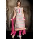 White Designer Readymade Churidar Salwar Suit