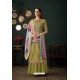 Green Designer Casual Wear Pashmina Palazzo Salwar Suit