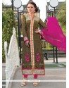 Breathtaking Georgette Churidar Salwar Suit