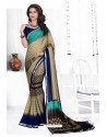 Multi Colour Casual Wear Designer American Chiffon Sari
