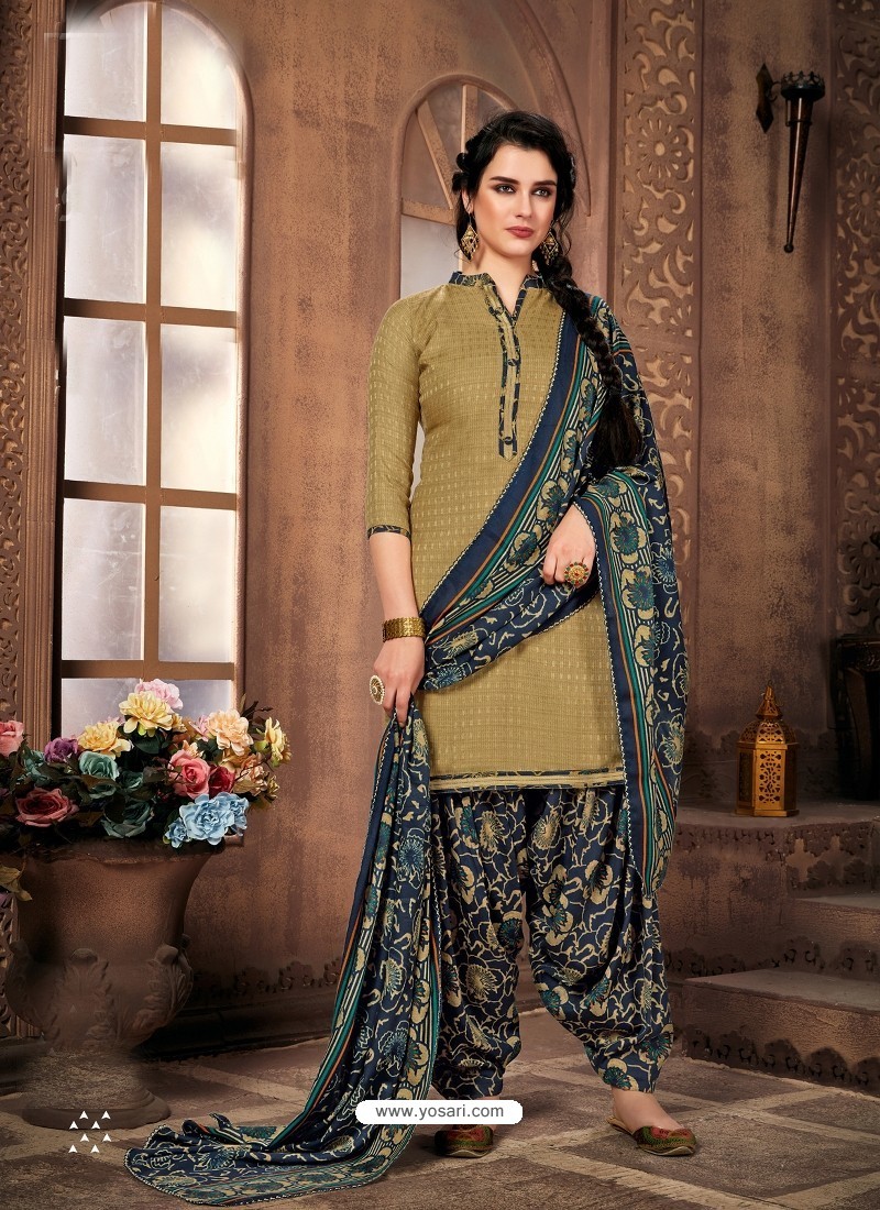 Beautiful Designer Punjabi Pure Reyon Full Stiched Salwar Suit