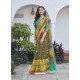 Mehendi Casual Wear Designer Cotton Sari