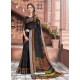 Black Casual Wear Designer Cotton Sari