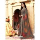 Taupe Casual Wear Designer Georgette Sari