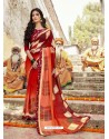 Multi Colour Casual Wear Designer Georgette Sari