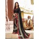 Black Casual Wear Designer Georgette Sari