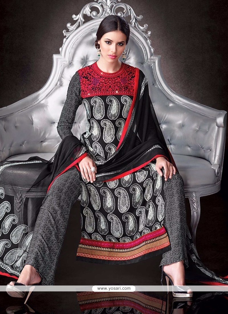 Perfervid Print Work Designer Pakistani Salwar Suit