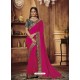 Rani Heavy Silk Party Wear Designer Saree