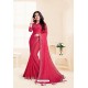 Dark Peach Thousand Butti Party Wear Saree