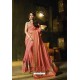 Pink Silk Border Work Designer Saree