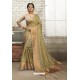 Green Art Silk Designer Digital Printed Saree