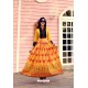 Yellow Rayon Printed Readymade Kurti