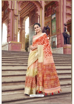 Marvelous Multi Colour Cotton Printed Saree