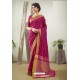 Rani Art Silk Stone Worked Saree