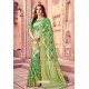 Green Silk Zari Printed Saree