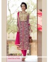 Lavish Lace Work Pure Crepe Designer Salwar Suit