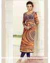 Marvelous Multi Colour Viscose Salwar Suit