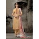 Cream Pure Jam Silk Straight Suit