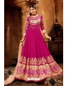 Rani Pure Georgette Designer Anarkali Suit