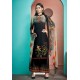 Black Pure Cambric Cotton Palazzo Suit