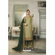 Green Modal Satin Silk Designer Suit