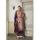 Pink Modal Satin Silk Designer Suit