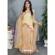 Light Yellow Bambar Embroidered Designer Suit