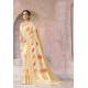 Golden Weaving Zari Silk Designer Saree