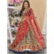 Gorgeous Navy Velvet Stone Worked Lehenga Choli