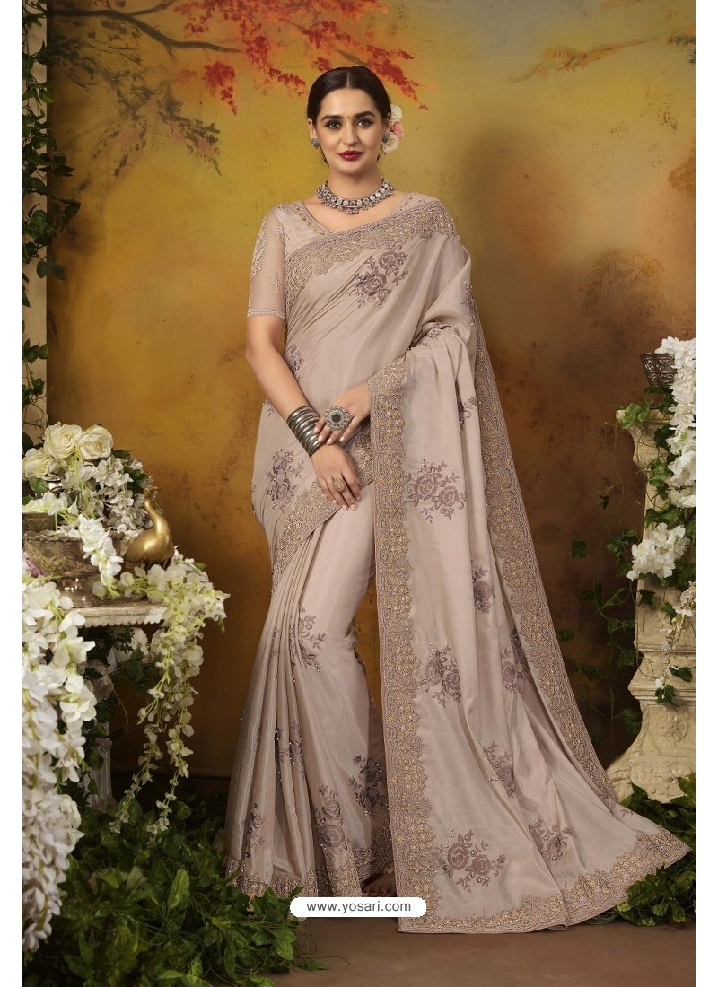 pure silk party wear saree