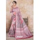 Mauve Zoya Art Silk Digital Printed Saree