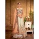 Cream Silk Designer Lehenga Choli