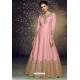 Pink Heavy Dolla Silk Designer Gown
