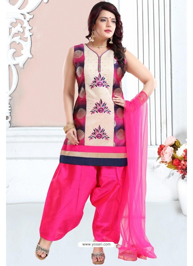 Rani Banglori Silk Patiala Salwar Suit