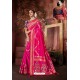 Rani Banarasi Silk Jacquard Work Designer Saree