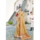 Golden Sana Silk Party Wear Saree