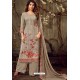 Light Brown Viscose Georgette Party Wear Palazzo Suit