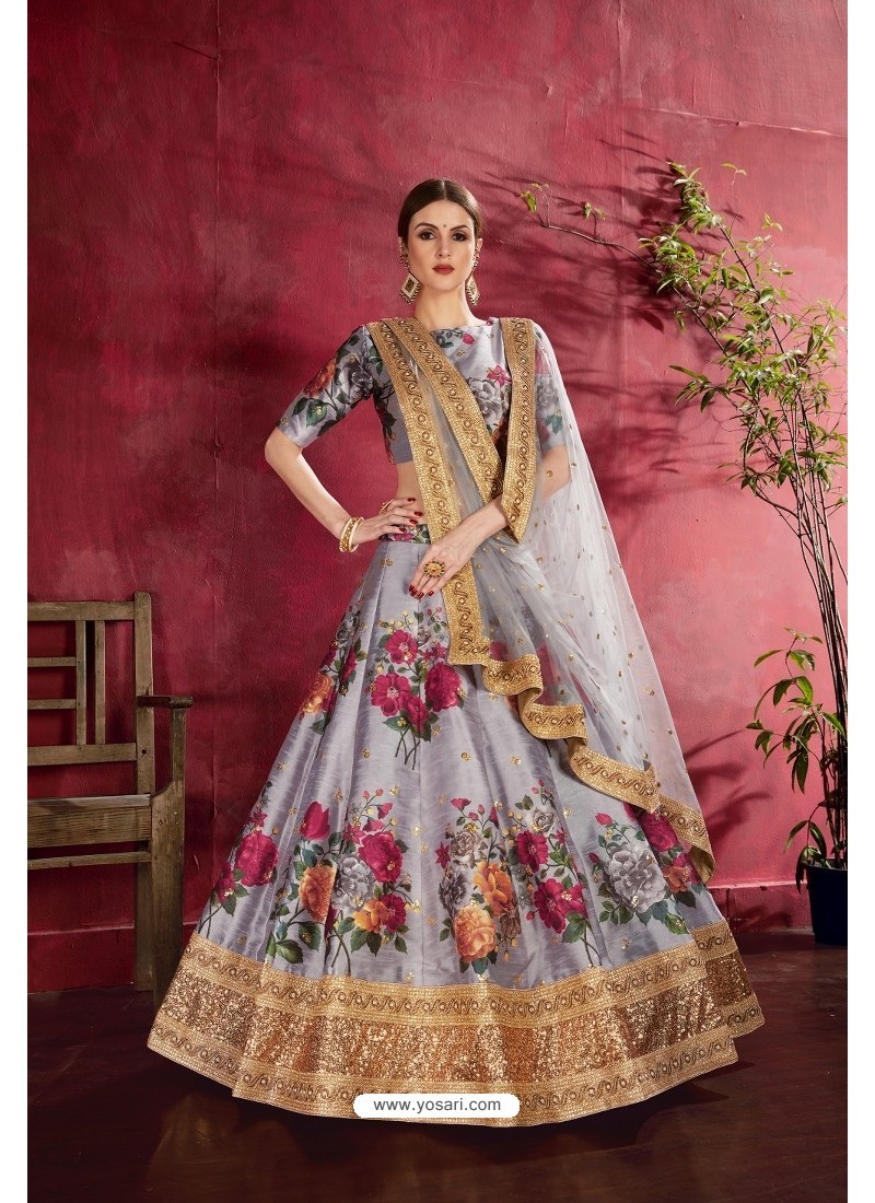 Amazon.com: Priyanka Chopra Bollywood Style Georgette Lehenga Choli In  Digital Print Lehenga Choli With Beautiful Digital Print Dupatta (Stitch) :  Clothing, Shoes & Jewelry