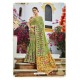 Green Cotton Jacquard Designer Saree
