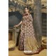Brown Designer Banarasi Silk Saree