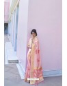 Pink Soft Handloom Weaving Silk Saree