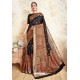 Black Weaving Silk Designer Saree