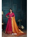 Latest Rani Pure Silk Anarkali Designer Suit
