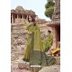 Green Heavy Designer Chanderi Silk Saree