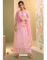 Pink Designer Palazzo Salwar Suit