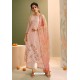 Baby Pink Designer Palazzo Salwar Suit