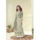 Olive Green Latest Pure Zam Cotton Palazzo Suit