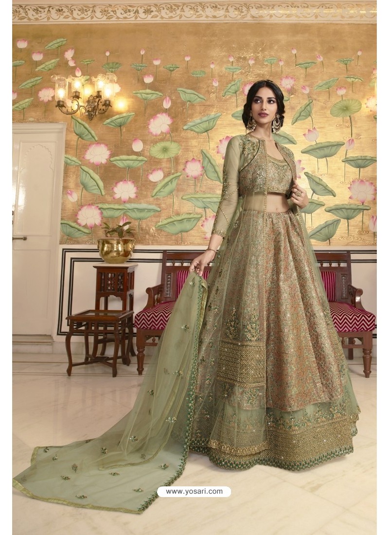 Check Out These Latest Green Lehenga Designs for Your Wedding!